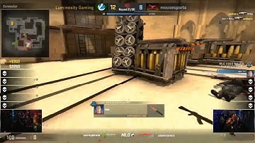 CS GO   Luminosity vs mousesports highlights @ MLG Columbus 2016 Group Stage