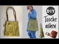 DIY Tasche nähen, upcycling aus Mantel + Gürtel