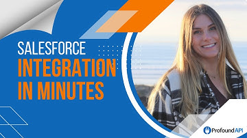 Integrate Salesforce into you IBM i in minutes with Profound API