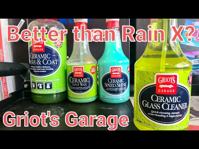 Griot's Garage Ceramic Glass Cleaner: Intense Water-Beading