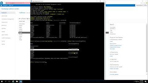 List of emails forwarded to a user in Exchange Server 2016