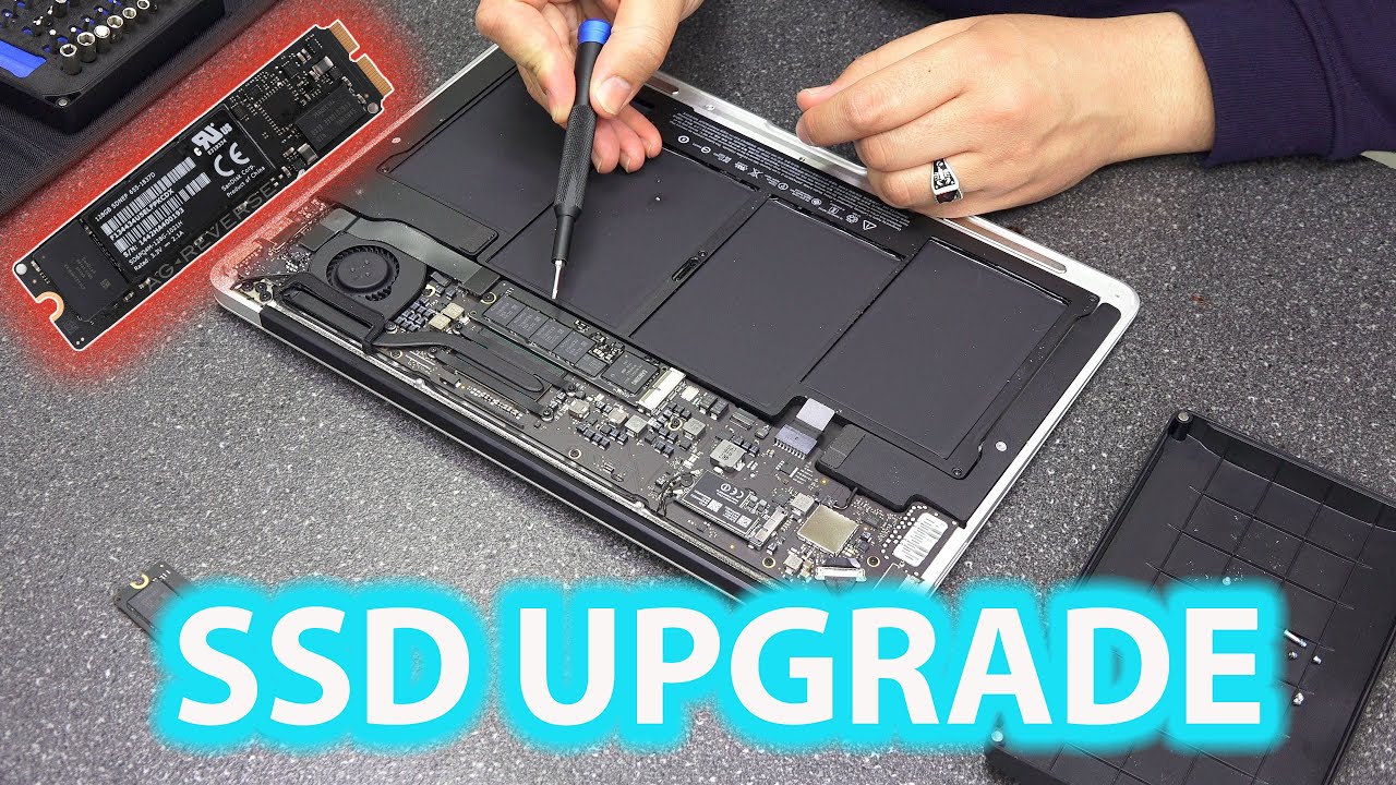 How To Upgrade SSD Storage Air 2017 and Upgrade OS Catalina -