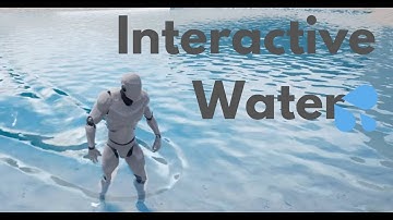 Unreal Engine 5.3.2 Tutorial | Realistic interactive Water in 3 mins! #unrealengine5 #gamedev
