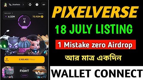 Pixelverse Bybit Wallet Connect A to Z Process | Pixelverse new update | Dashboard wallet Connect