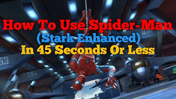 How To Use Spider-Man (Stark Enhanced) MCoC | High Crit Rate & Damage