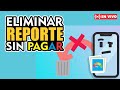 ELIMINAR REPORTE NEGATIVO SIN PAGAR DEUDA