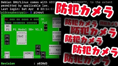 【衝撃】極小PCで作った防犯カメラが予想外の性能だった！ラズパイで防犯カメラ作れる！