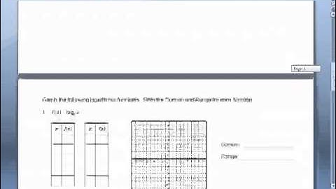 9.2 Graphing Log Functions