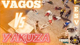 VAGOS Vs Yakuza | Gang fight | Drive by | Ceylon rp | GTA RP ๐๐ฅ