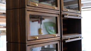 Making a Miniature Barrister Bookcase