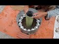 Innovative Ideas with Cement For You - Techniques Build Plant Pot Combined Fish Tanks at Home