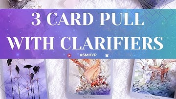 Show Me How You Practice | 3 Card spread with clarifiers | 3 Card Pull Tarot Reading #smhyp #tarot