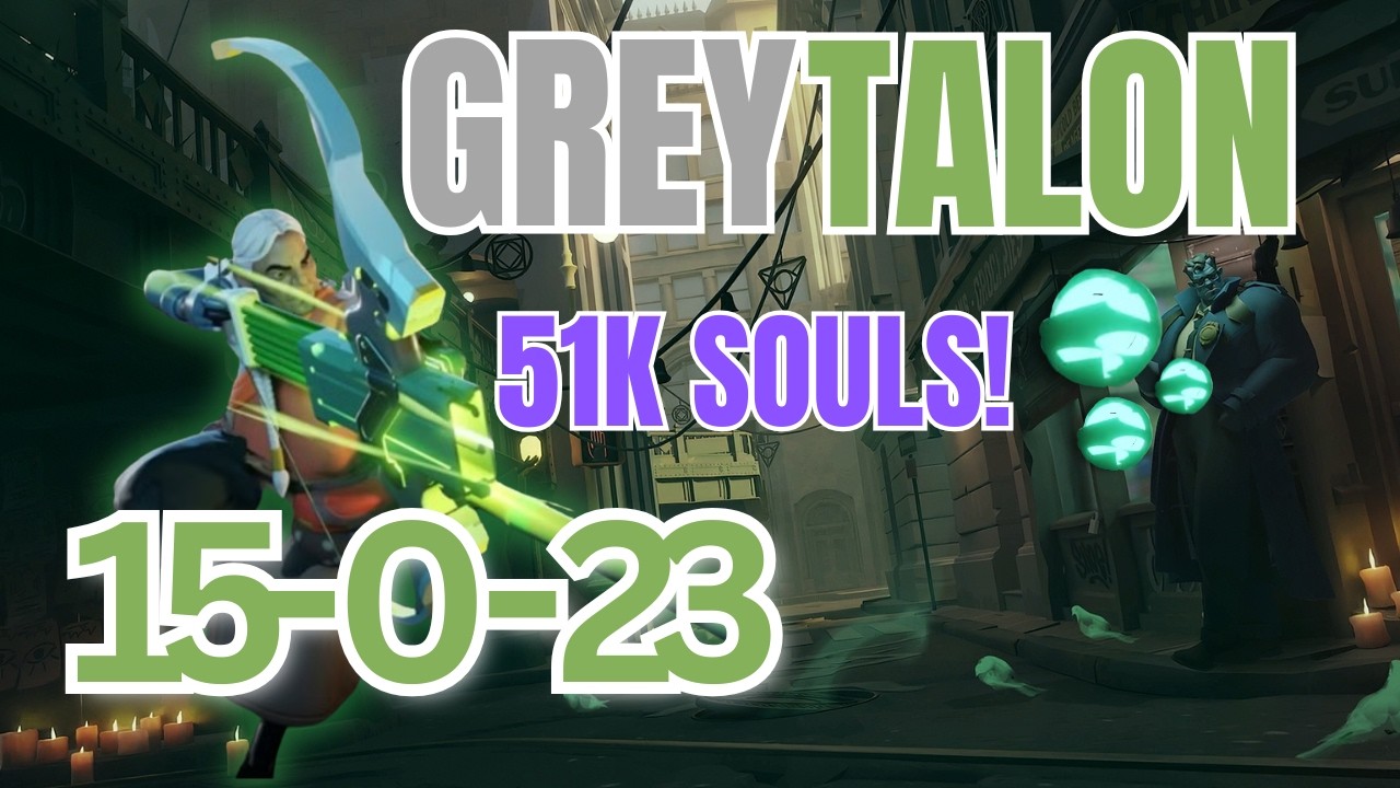 15-0-23 GREY TALON IS BROKEN?! 🏹 Deadlock Ranked Domination