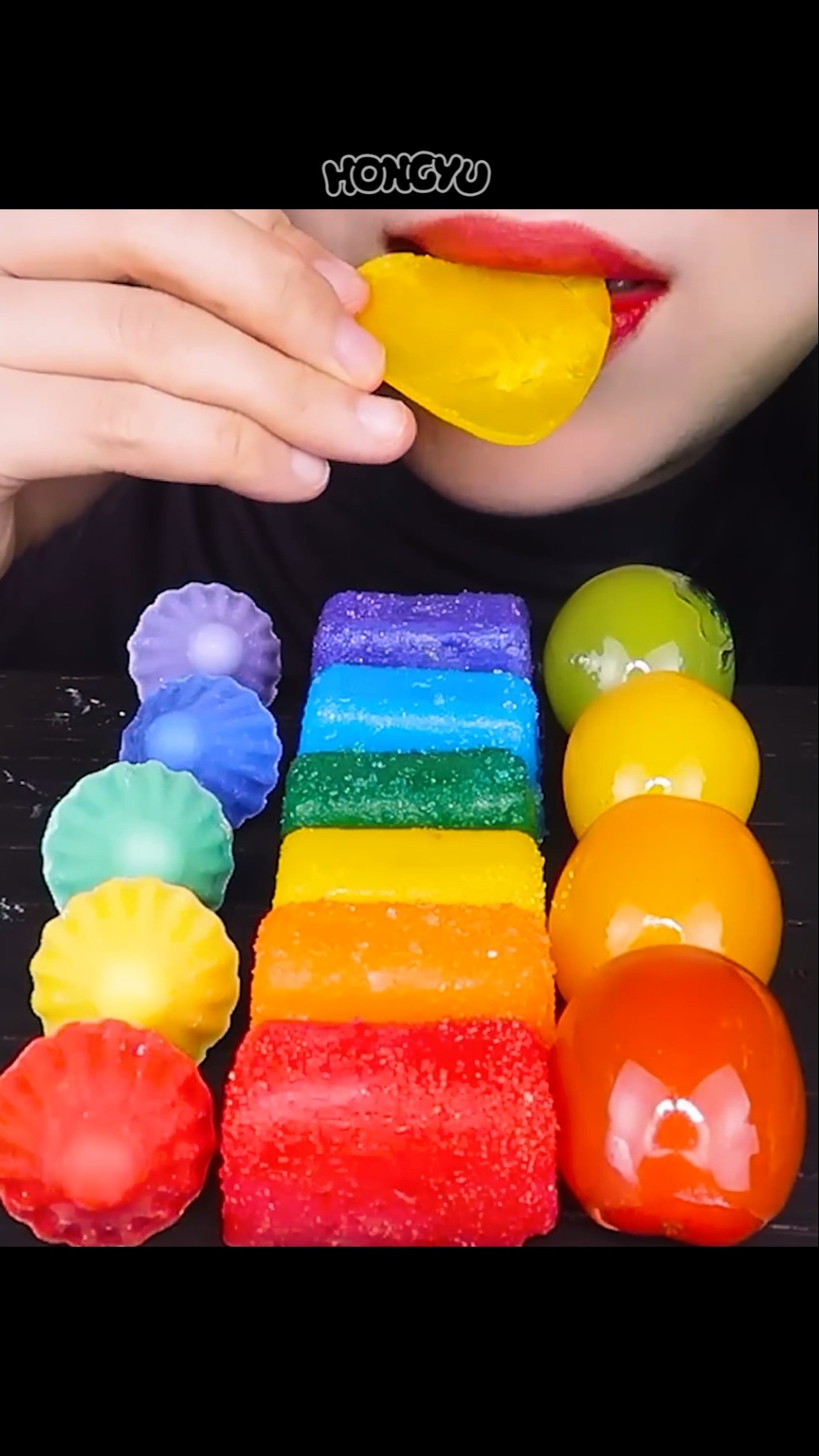 ASMR RAINBOW FOODS 무지개 음식모음 #shorts #mukbang #eating # #satisfying #먹방