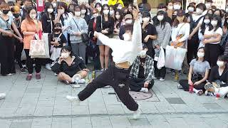 20220505 173131 아직팀이름없다네요#웅이팀(조현웅) Hongdae Dance Busking 홍대버스킹 #SnowHorse