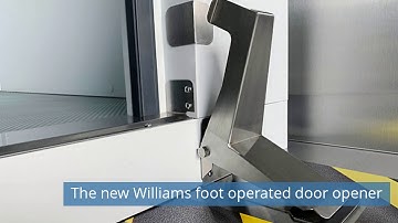 Vertiv VRC IT Rack Cooling Unit.../The new Williams foot operated door opener...