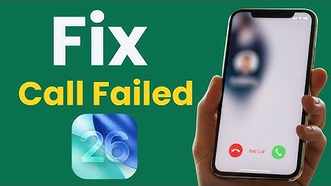 Herstel mislukte oproep op iPhone na iOS 26-update | Eenvoudige oplossingen (2025)