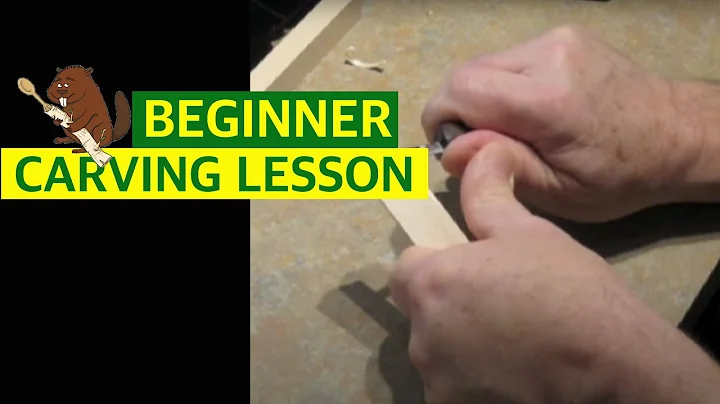 Beginner Woodcarving - Basic Cuts