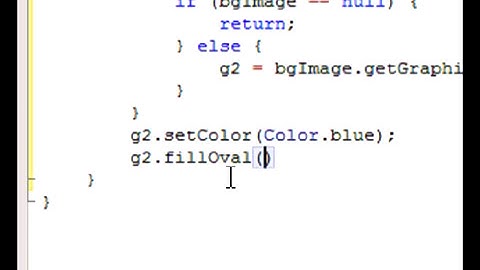 Java game programming episode 6 starting up the graphics