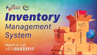 Inventory Module (Stock Control) - Pioneer ERP System