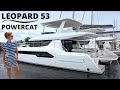 $1,300,000 2020 LEOPARD 53 POWER CATAMARAN Yacht WALKTHROUGH & SPECS / LIVEABOARD Cruising POWERCAT