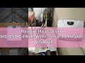 Review Heat Storm HS-1500-PHX-WIFI Infrared Heater, Wifi Wall Mounted