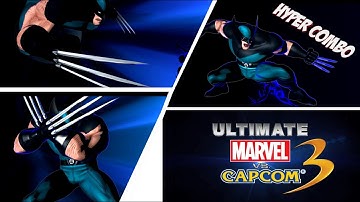 Ultimate Marvel vs Capcom 3 Wolverine / Wolverine Fantastic Four Uncany MOD All Hyper Combos