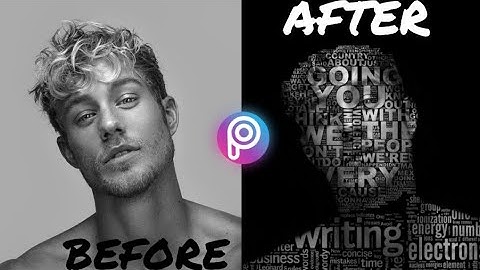 Typography text on face Editing Tutorial | PicsArt Editing Tutorial | TECH STUFF |