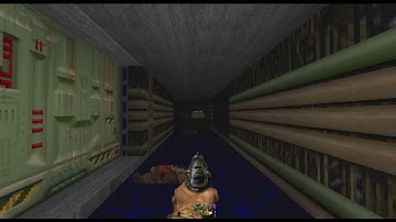 Doom 2 MAP02 Underhalls with Hideous Destructor