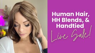 Human Hair, HH Blends, & Handtied LIVE SALE!