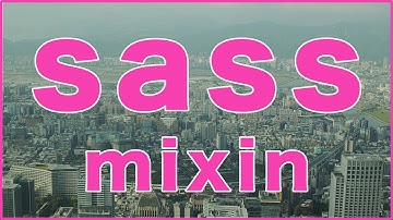sassのmixinを使って3点リーダーを作って見よう。