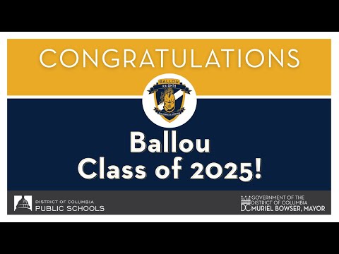 2025 Ballou High School Graduation