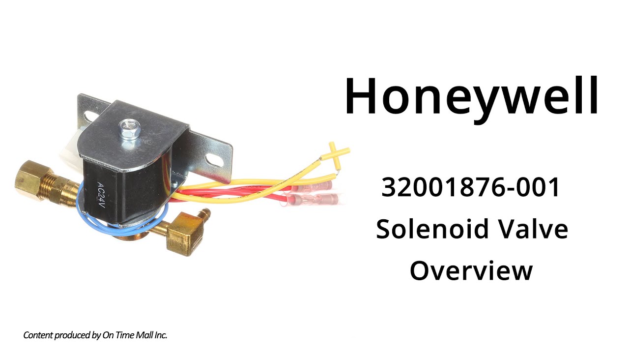 Honeywell 32001876-001 Solenoid Valve Assembly Overview - YouTube