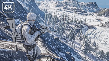 FROZEN SOLDIER | Ghost Recon Breakpoint [4K UHD 60 FPS] Solo Stealth & Tactical Gameplay | No HUD