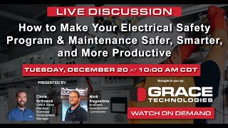 Webinar VOD | Making Electrical Safety Programs & Maintenance Safer, Smarter, and More Productive