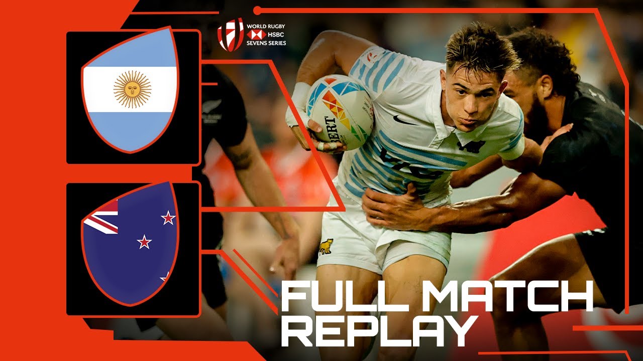 Argentina v New Zealand Full Match Replay Singapore Sevens Cup Final