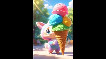 Labubu Just Wants His Ice Cream 🍦… But What Happens Next Is Adorable! 🍦😂