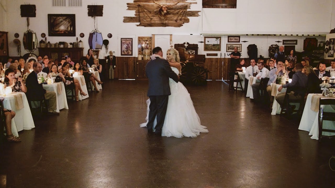 Amazing father daughter dance  St Jean Wedding  Didnt see that coming  Rocking H Ranch