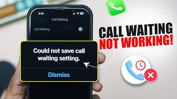 How To Fix Call Waiting Not Working on iPhone | Solve iPhone Call Waiting Issue