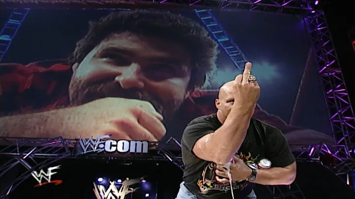 Commissioner Mick Foley Confronts Stone Cold Steve Austin 10/2/2000