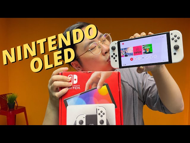 TRÊN TAY NINTENDO OLED - MÀN HÌNH SIÊU ĐẸP, GIÁ 11 TRIỆU !!! #Shorts