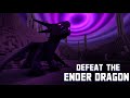 DO THIS…TO DEFEAT THE ENDER DRAGON IN 7 MIN #minecraft