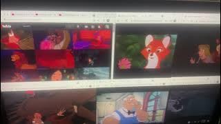 All playing Disney movies!!!