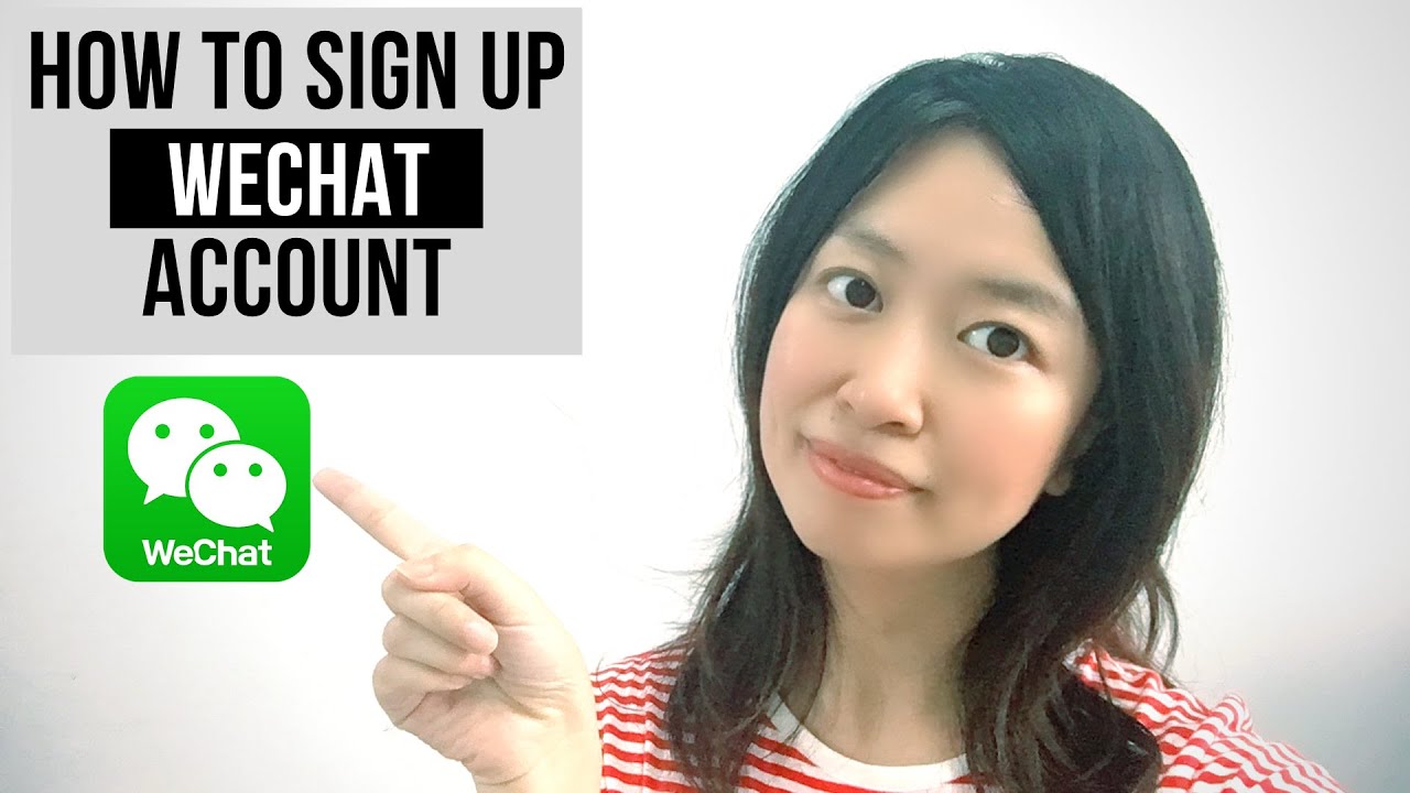 sign up wechat with email