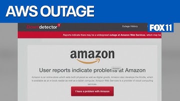 Amazon Web Services outage disrupts internet  | FOX 11 LA