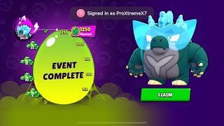 Unlocking Godzilla in Brawl Stars.