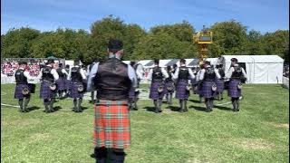 Hawthorn Pipe Band - 2023 Medley - (Behind Drum Corps)