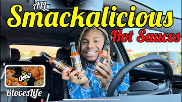 First Time Trying Bloves' Smackalicious Hot Sauces! - HONEST OPINION