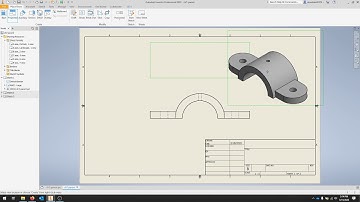 Inventor 2020 Part Drawings
