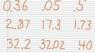 Place Value With Decimals Tenths And Hundredths - Everyday Math 3Rd Grade 3 Home Link 58